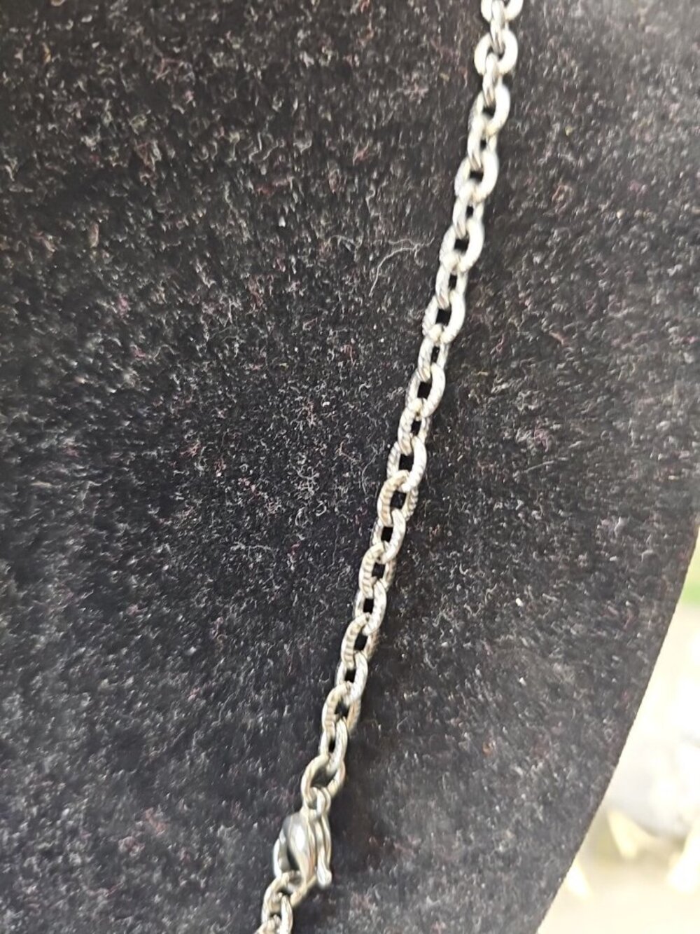 Necklace Stainless Steel 18 Inch  Lobster Clasp Rolo Link